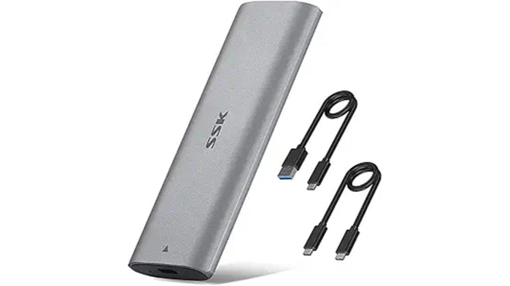 m 2 nvme ssd enclosure