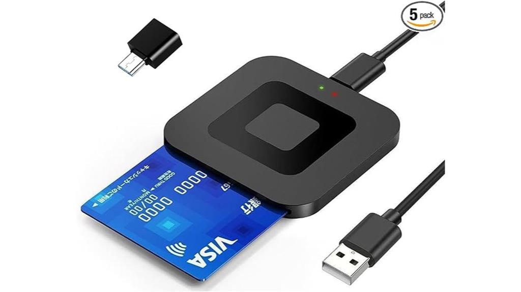 military cac card reader