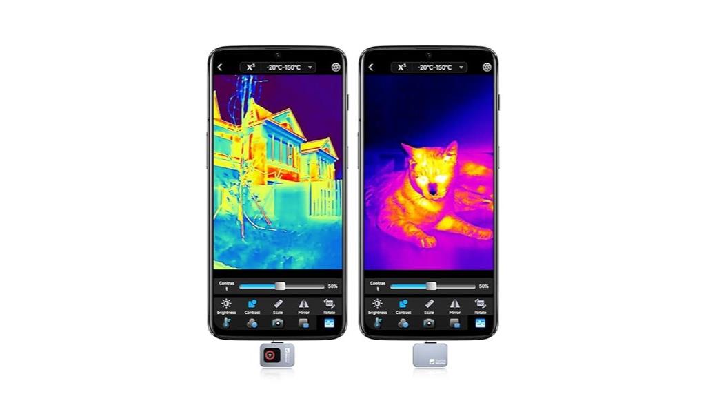mobile thermal imaging device