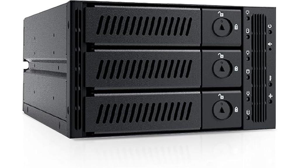 multi drive sata sas mobile rack