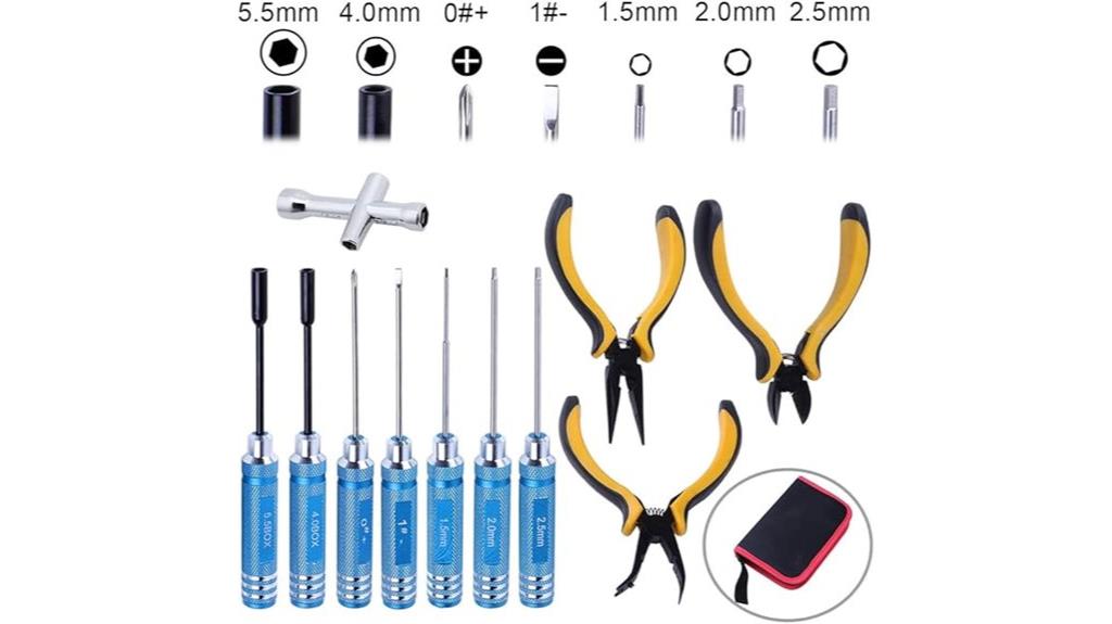 multifunctional rc tool set