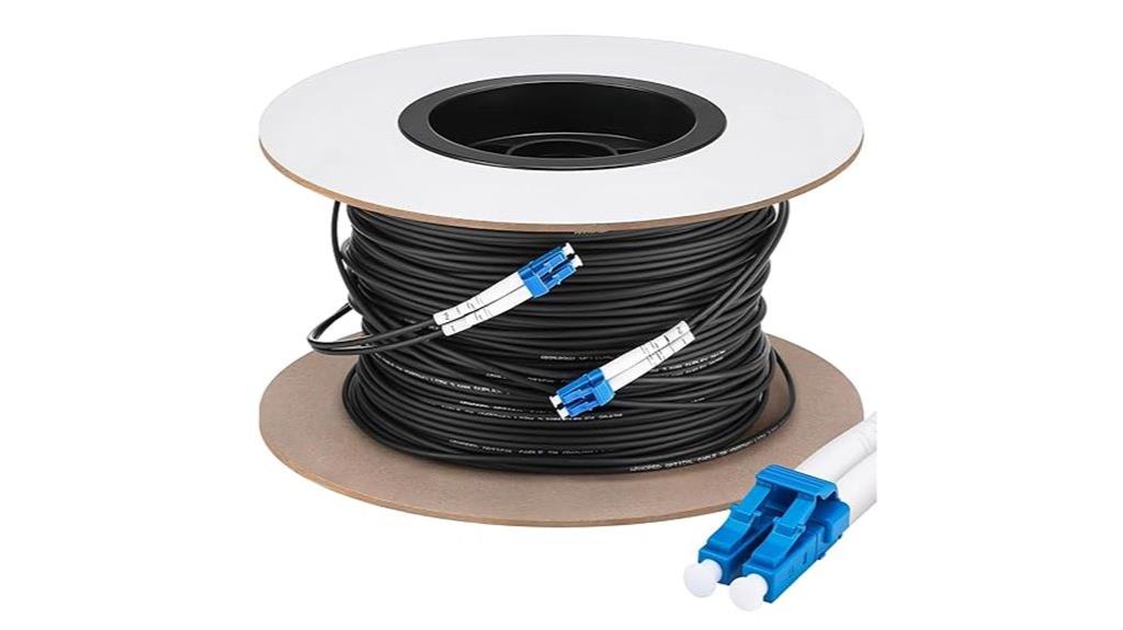 outdoor armored single mode fiber