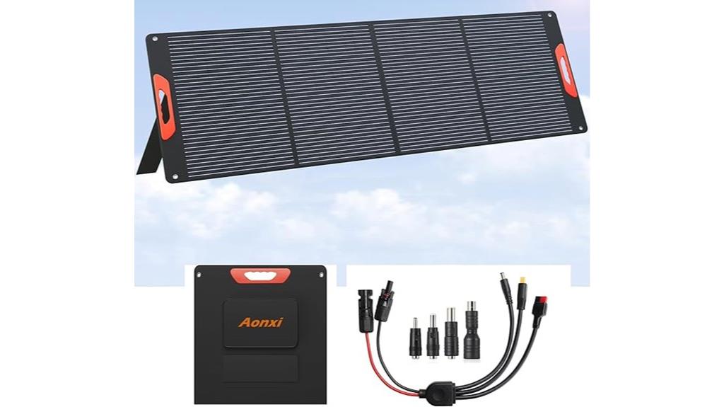 portable 200w solar charger