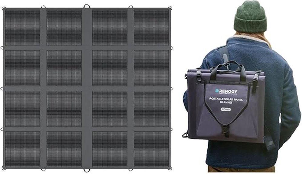 portable 400w foldable solar