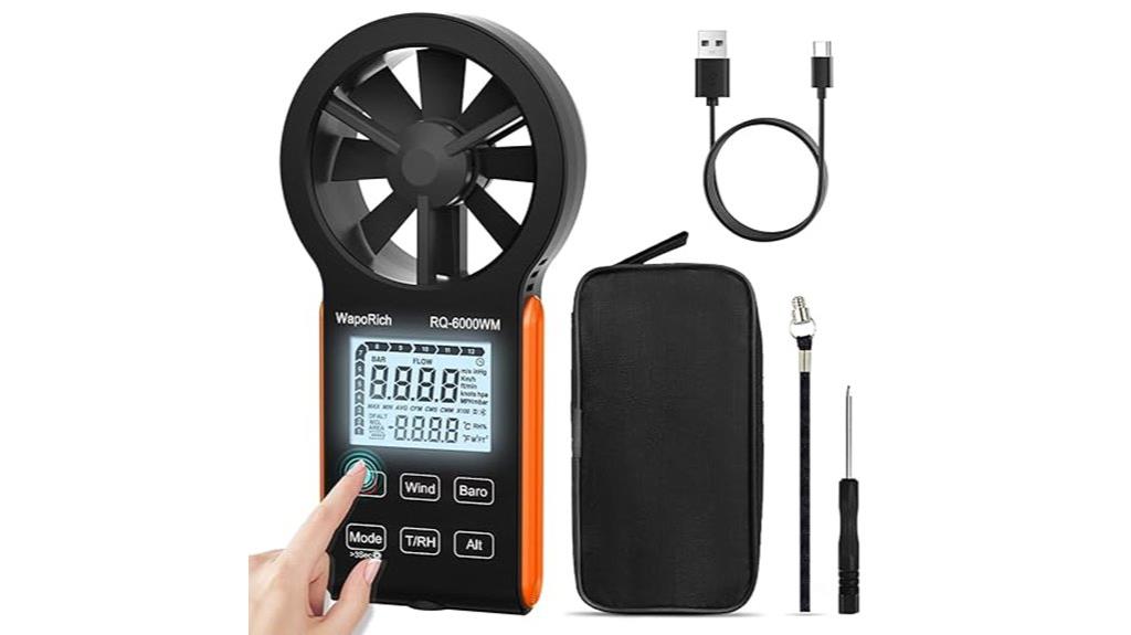 portable 7 in 1 air meter