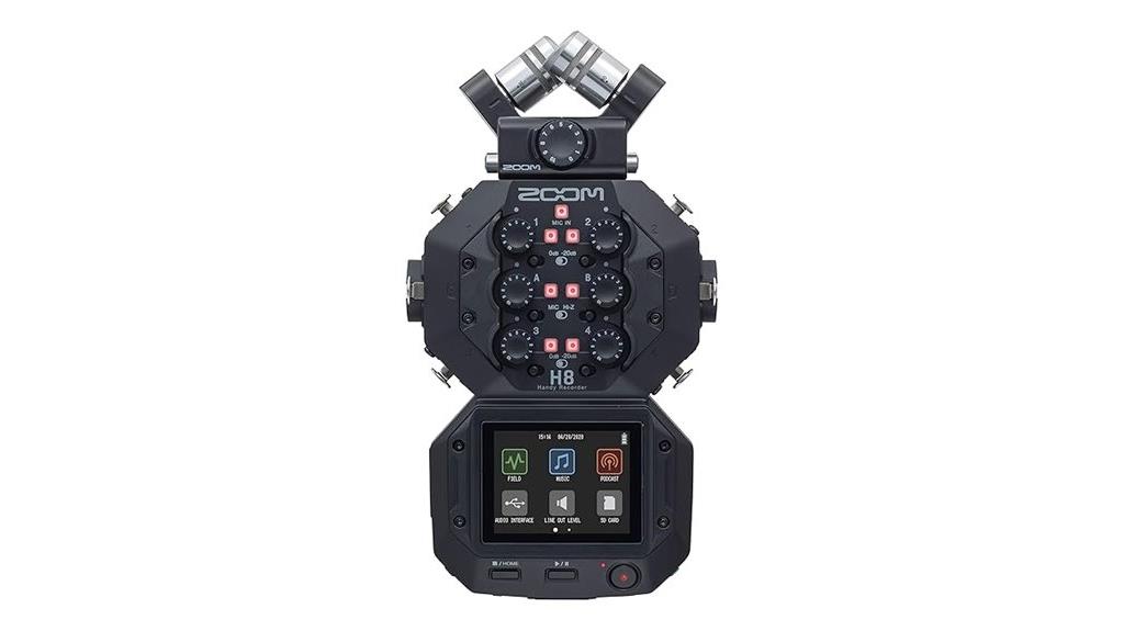 portable h8 multitrack recorder