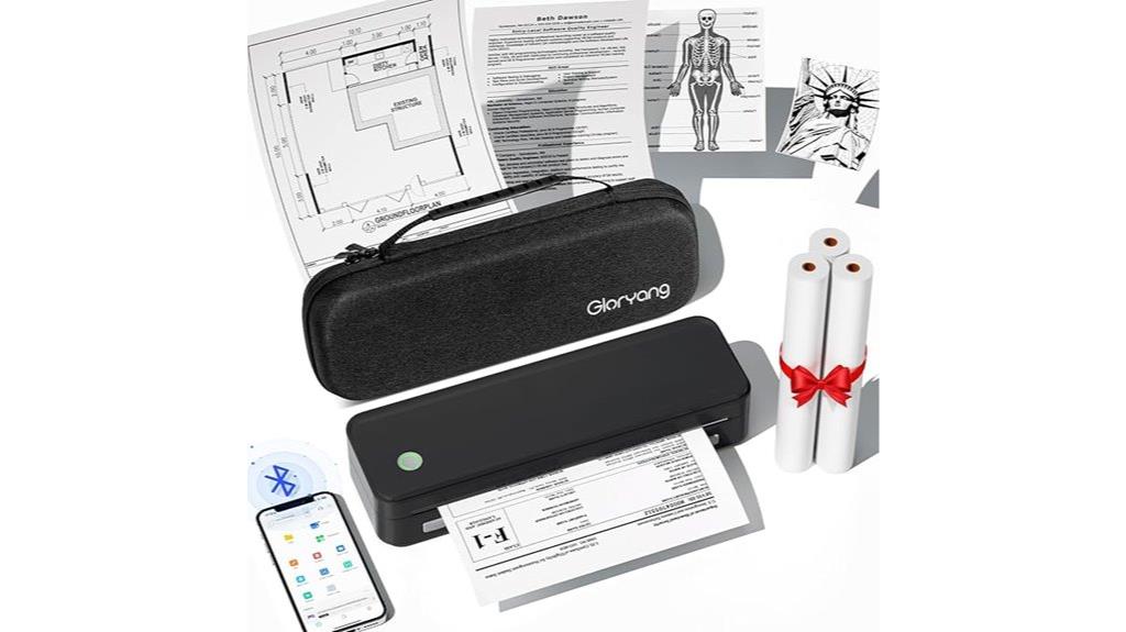 portable thermal printer kit