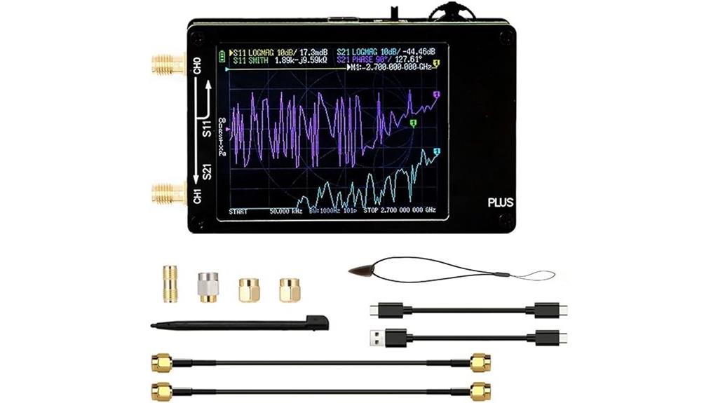 portable touchscreen vna kit