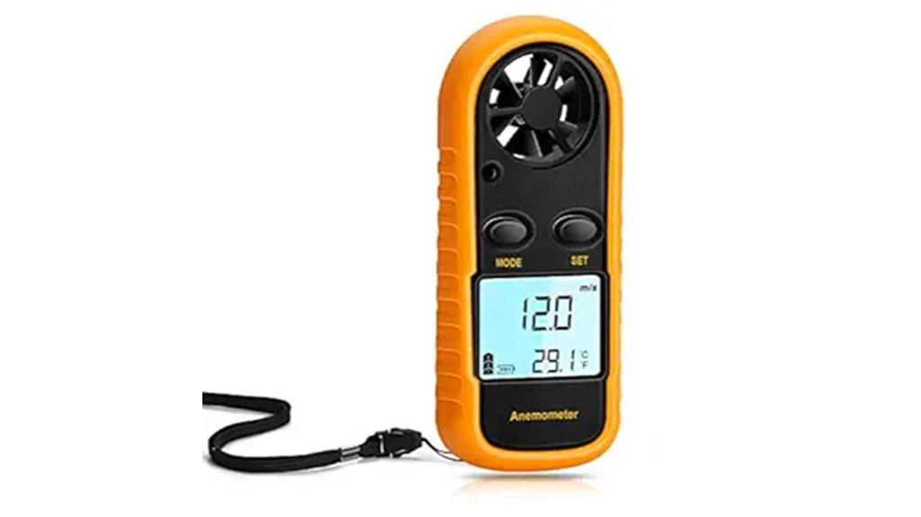 portable wind speed meter