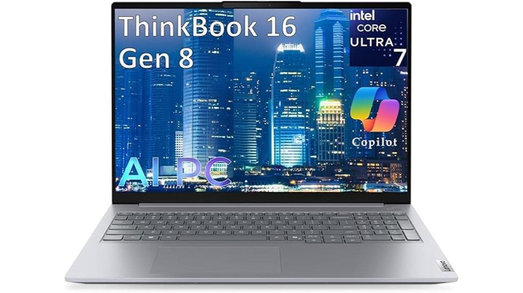 powerful business laptop setup