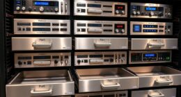 professional audio equipment storage