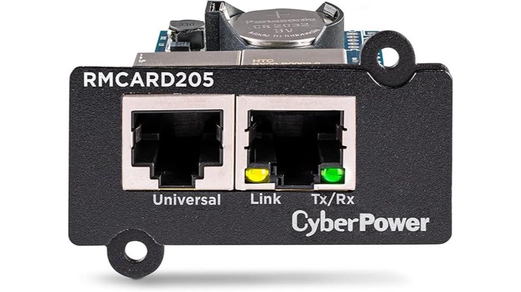 remote management card features