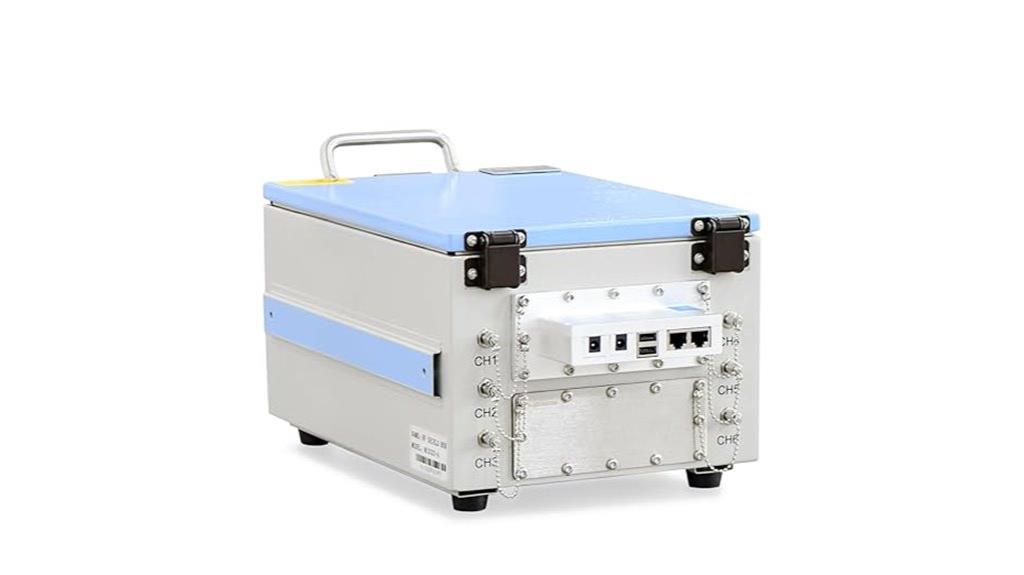 rf shield box with baffle