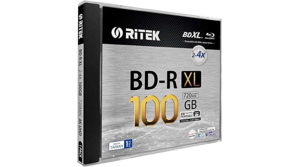 ritek 100gb triple layer
