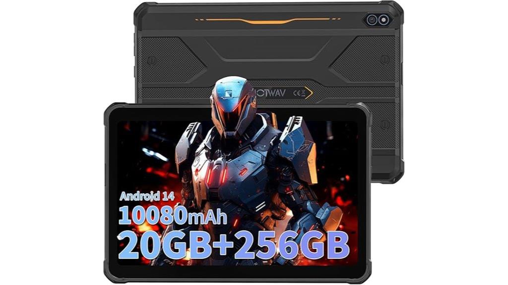 rugged 10 1 inch tablet