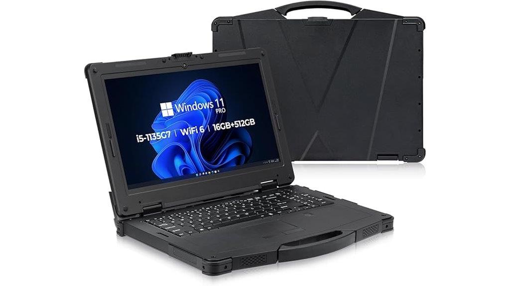 rugged 15 6 windows laptop