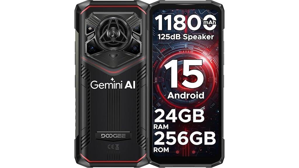 rugged android phone 24gb