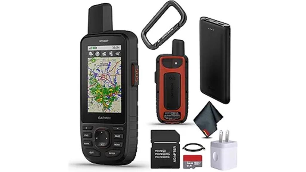 rugged hiking gps device