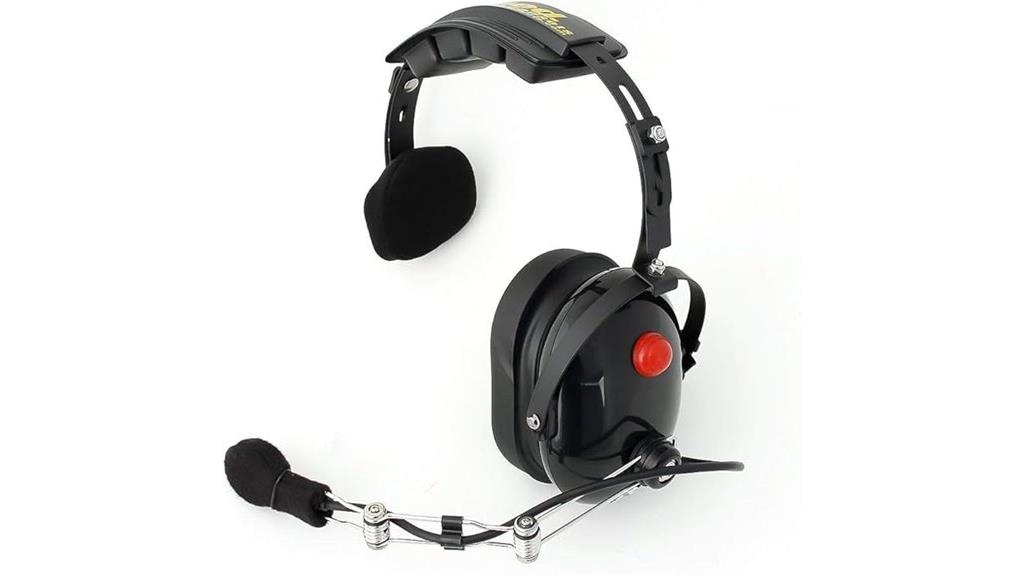 rugged over the head racing headset