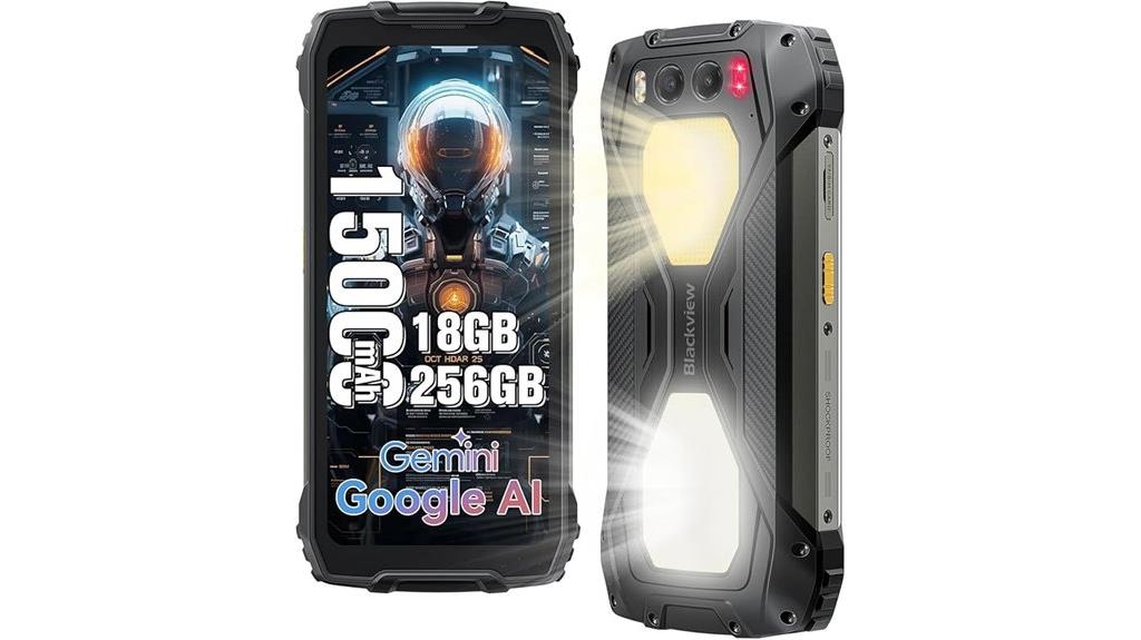 rugged phone with long lasting battery