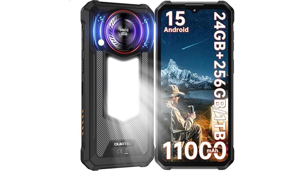 rugged unlocked phone with 128gb