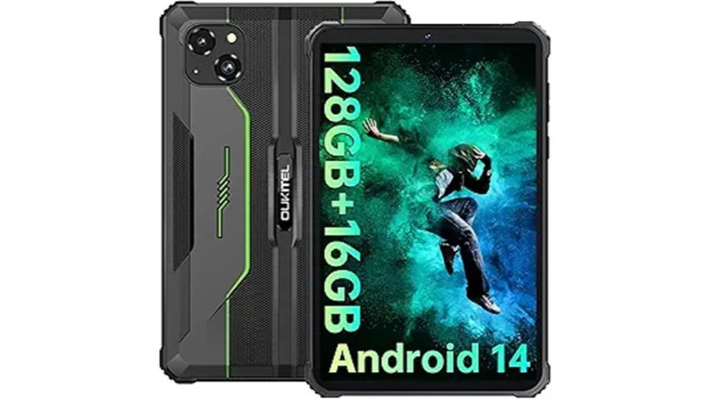 rugged waterproof 8 inch tablet