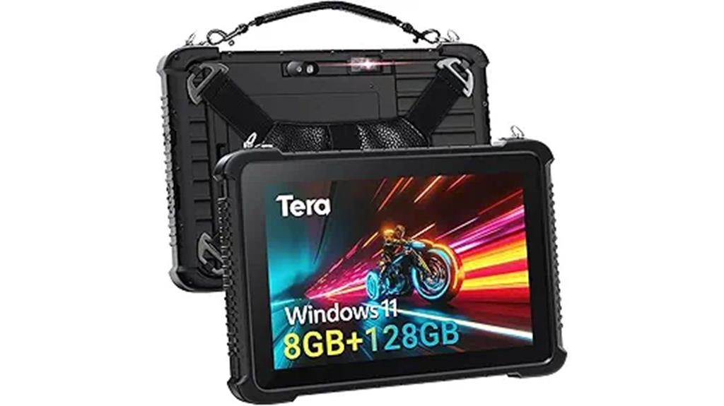 rugged windows tablet features