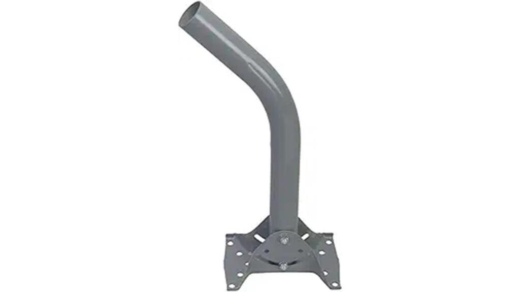 satellite dish mounting system