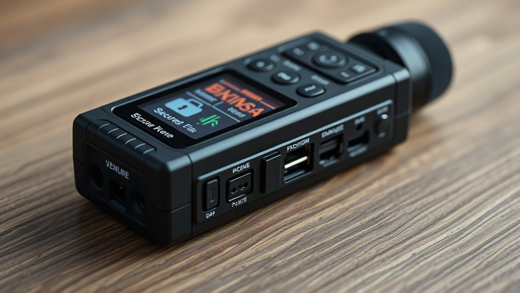 secure reliable recording equipment