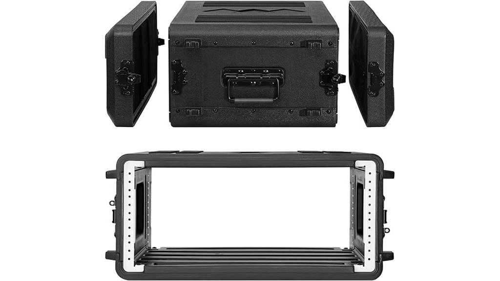 shallow 4u rack case