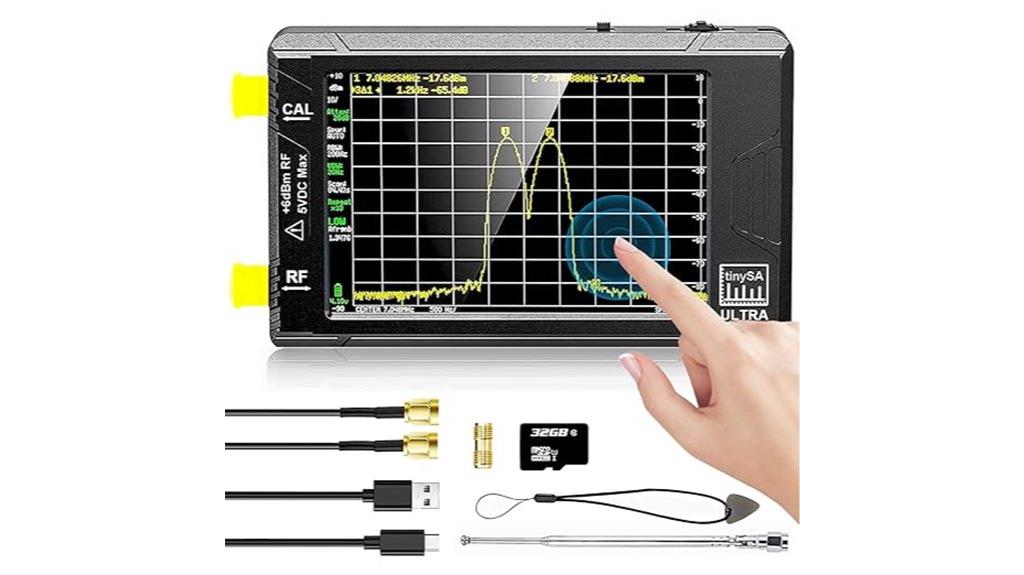 small portable spectrum analyzer