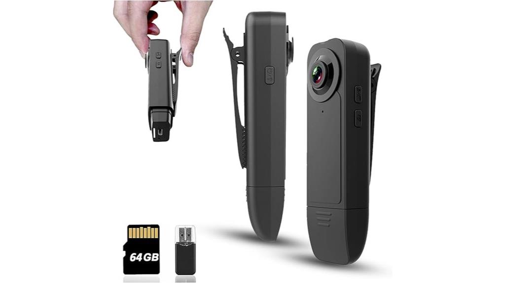 small wearable recording device