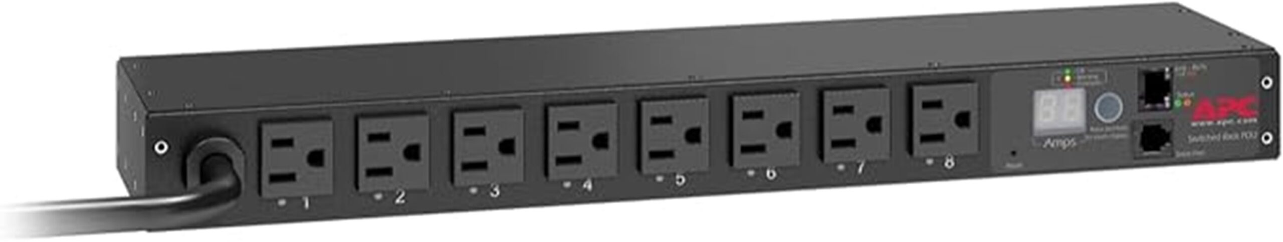 switched 8 outlet rack pdu