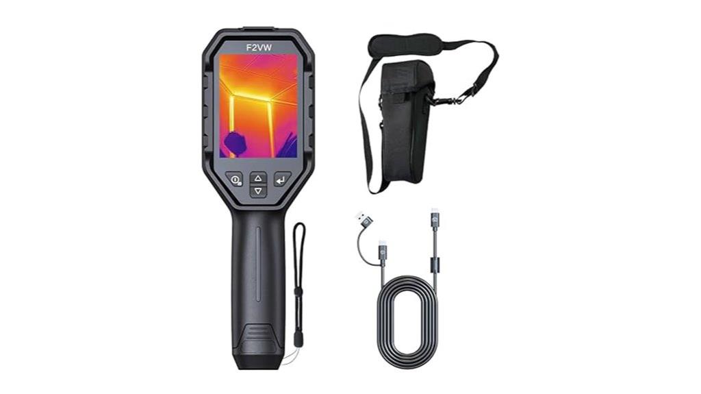 thermal camera with storage
