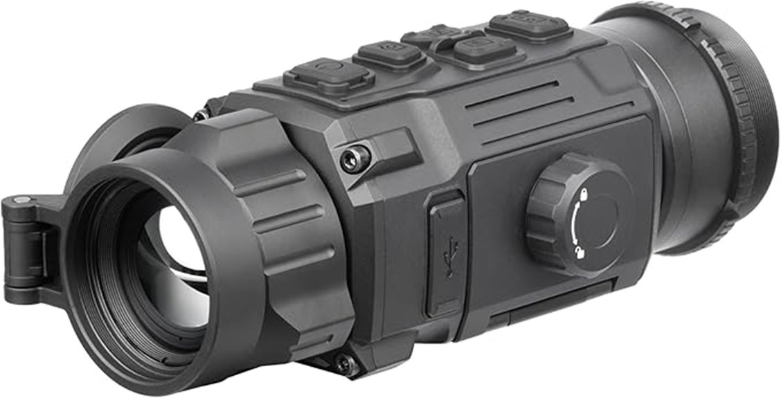 thermal clip on riflescope