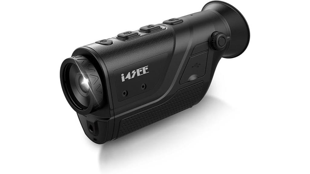 thermal hunting monocular device
