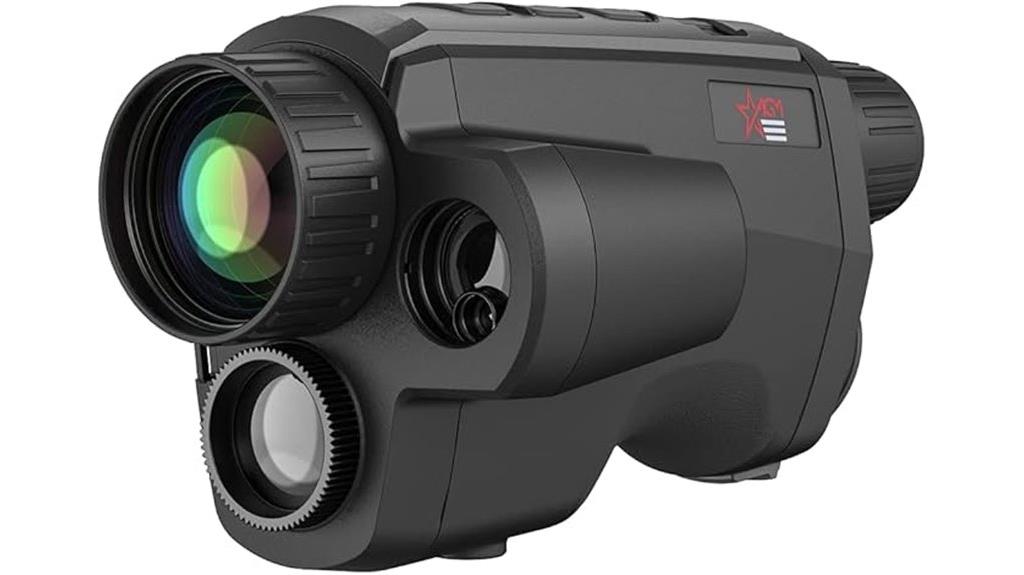 thermal imaging monocular device