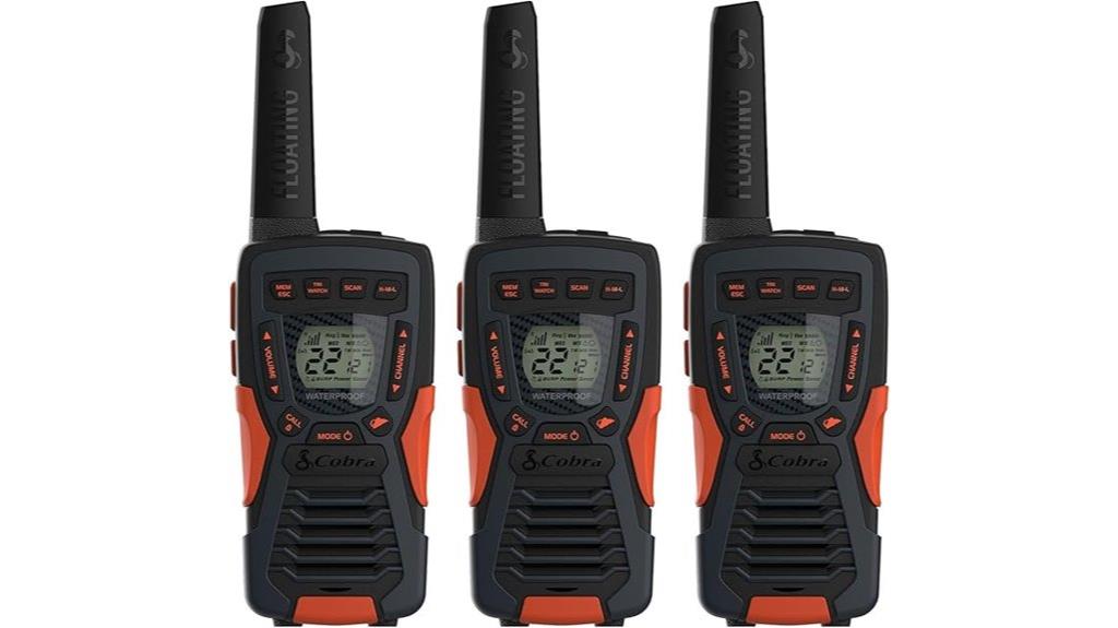 three pack cobra radios