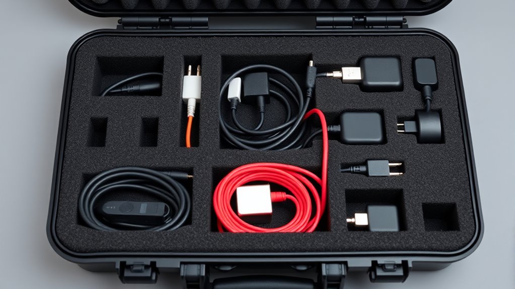 top cable management cases