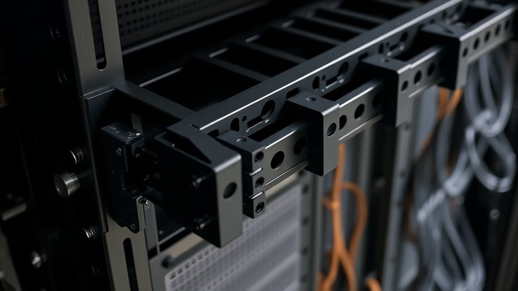 top heavy duty server rails