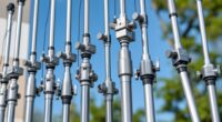 top heavy duty telescopic masts