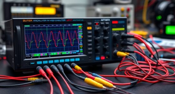 top high channel signal analyzers