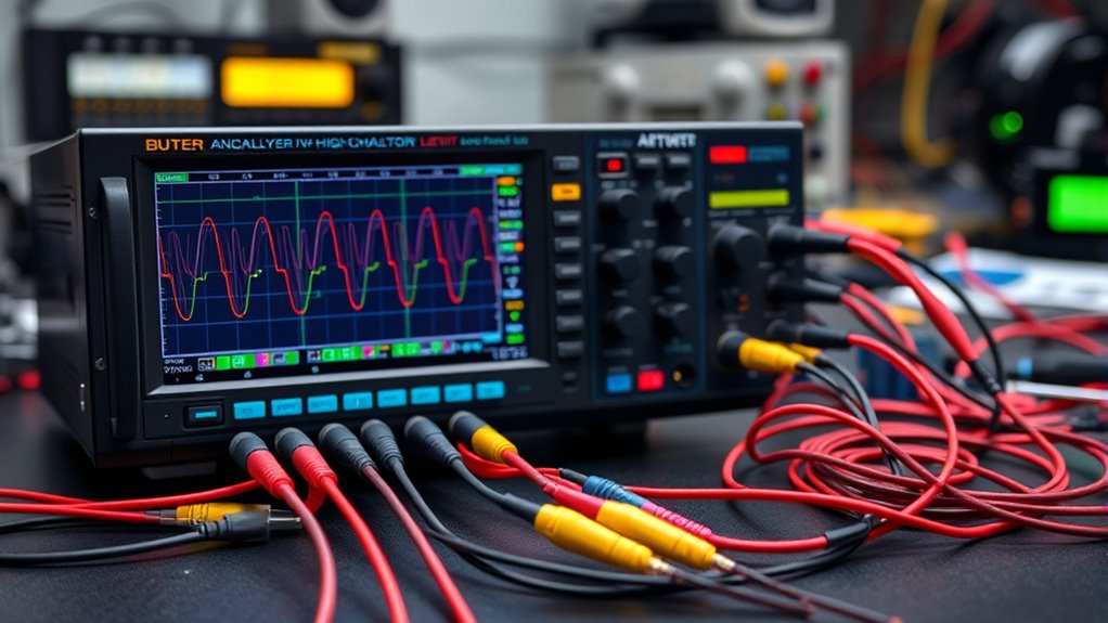 top high channel signal analyzers