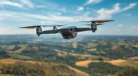 top long flight drones