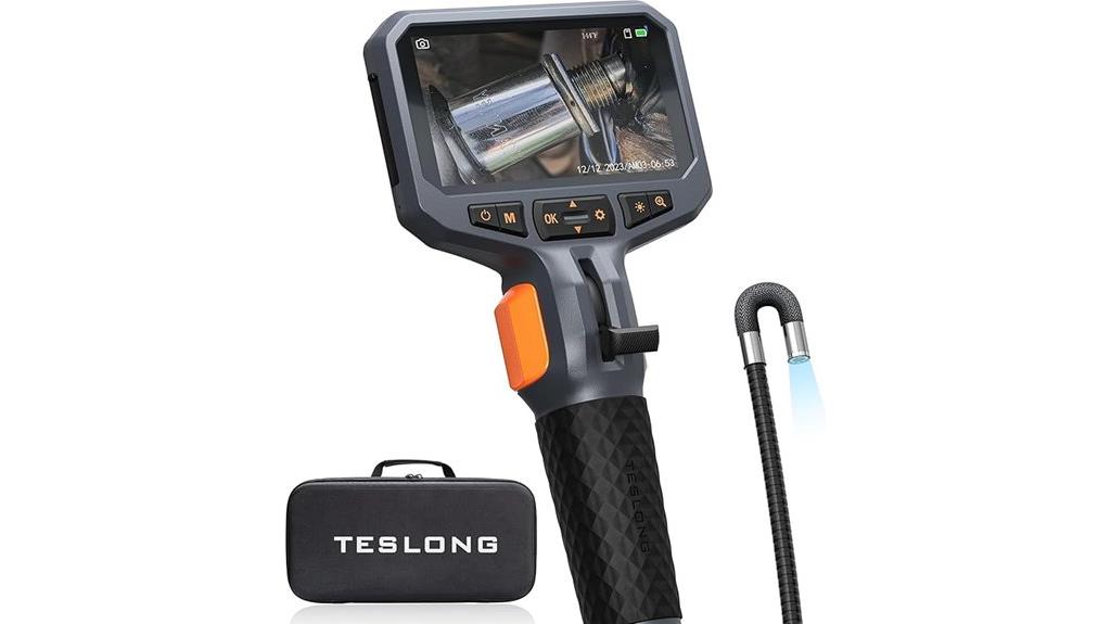 two way articulating borescope