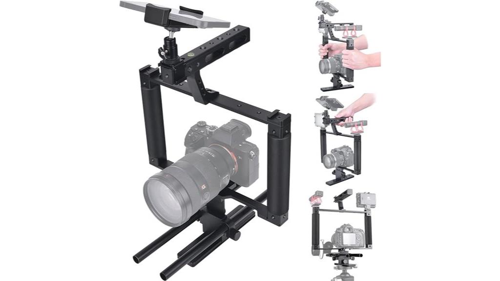 universal aluminum camera cage