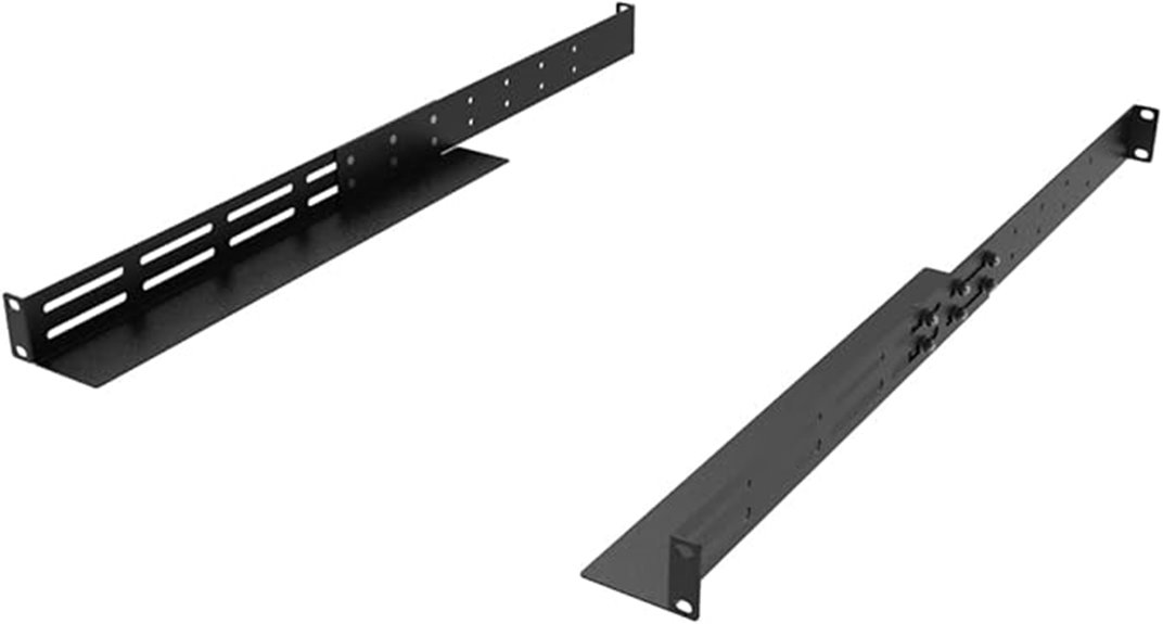 universal server rack rails