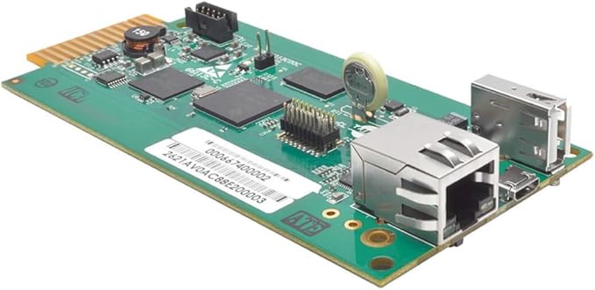 ups accessory management card