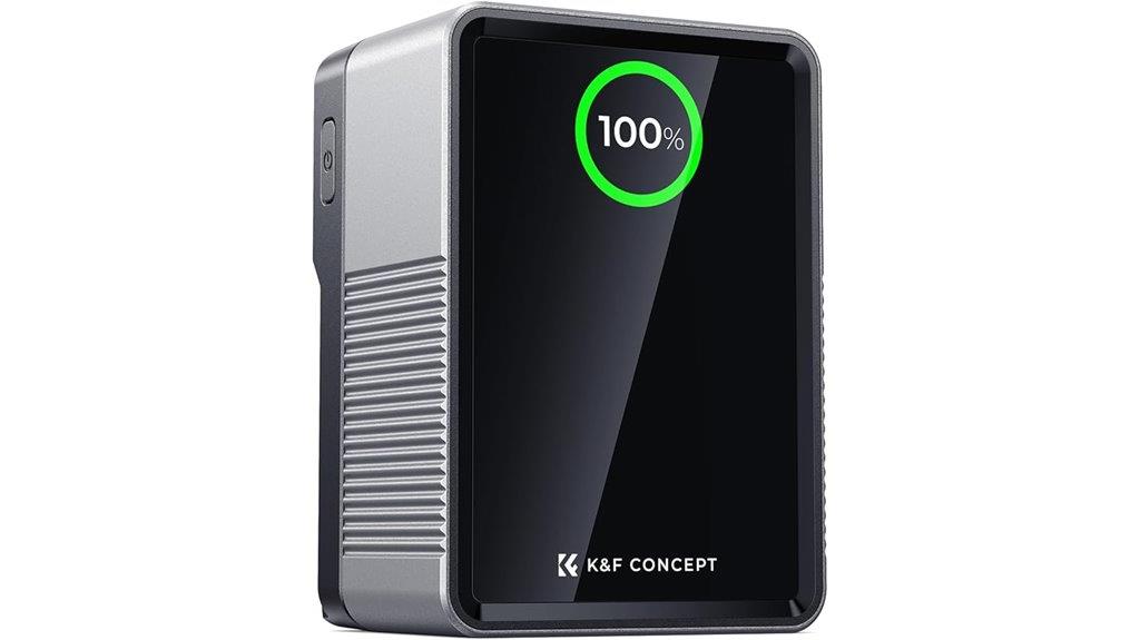 v mount battery fast charging