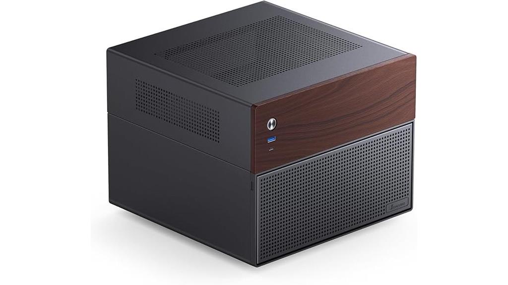 walnut finish nas case